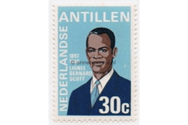 Nederlandse Antillen NVPH 485 Postfris Lionel Bernhard Scott, politicus 1974