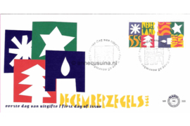 Nederland NVPH E330 Onbeschreven 1e Dag-enveloppe Decemberzegels 1994