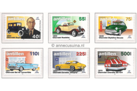 Nederlandse Antillen NVPH 1213-1218 Postfris Auto's 1998