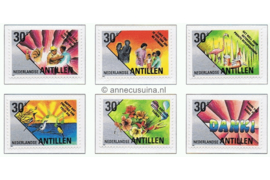 Nederlandse Antillen NVPH 976-981 Postfris Wenszegels 1991