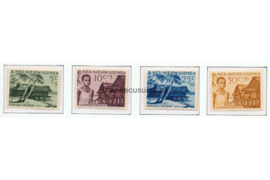 Nederlands Nieuw Guinea NVPH 41-44 Postfris Leprazegels 1956