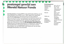 Nederland NVPH M23 (PZM23) Postfris Postzegelmapje Wereldnatuurfonds 1984