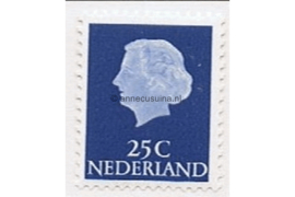 Nederland NVPH 623b Gestempeld FOSFOR (25 cent) Koningin Juliana En Profil Lage waarden 1953-1967