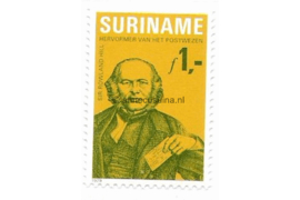 Republiek Suriname Zonnebloem 185 Postfris De honderdste sterfdag van Sir Rowland Hill, de hervormer van het postwezen 1979