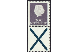 Nederland NVPH C46 Postfris links ongetand (20+X/groen)