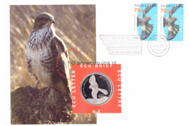 Nederland ECU008 ECU-brief 8 Roofvogels 1995
