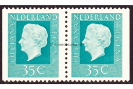 Nederland NVPH C73 Postfris links en rechts ongetand (35+35)