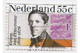 Nederland NVPH 1090 Postfris 100e sterfdag Mr. Groen van Prinsterer 1976