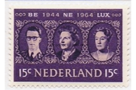 Nederland NVPH 829 Postfris 20 jaar Benelux 1964