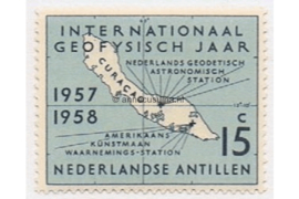 Nederlandse Antillen NVPH 270 Postfris Internationaal Geofysisch Jaar 1957