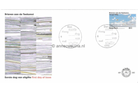 Nederland NVPH E382 Onbeschreven 1e Dag-enveloppe Brieven aan de toekomst 1998