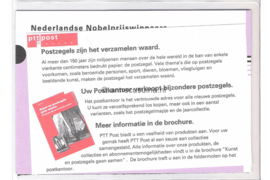 Nederland NVPH M112 (PZM112) Postfris Postzegelmapje Nobelprijswinnaars 1993