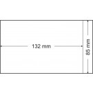 Lindner Pergamijn enveloppe 85 x 132 mm + 16 mm klep (Lindner 707) Per Stuk