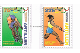 Nederlandse Antillen NVPH 1320-1321 Postfris Olympische Spelen Sydney 2000