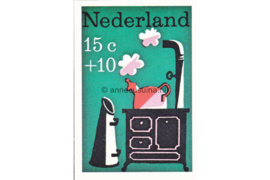 Nederland Onbeschreven Maximumkaart zonder postzegel met afbeelding zegel nummer NVPH 895