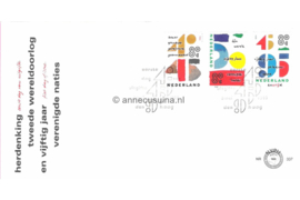 Nederland NVPH E337 Onbeschreven 1e Dag-enveloppe Gecombineerde uitgifte 1995