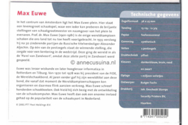 Nederland NVPH M244 (PZM244) Postfris Postzegelmapje Blok Max Euwe 2001