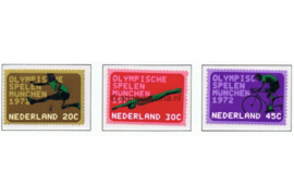 Nederland NVPH 1012-1014 Postfris Olympische Spelen Munchen 1972