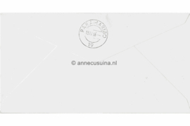 Suriname NVPH E46CVa (Uitgave Chris Viallé vignet wapen) Onbeschreven 1e Dag-enveloppe Paasweldadigheidszegels 1966