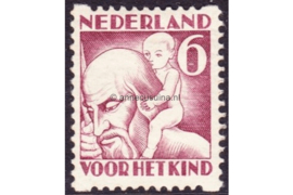 Nederland NVPH R88 Postfris (6 +4 cent) Tweezijdige hoekroltanding Kinderzegels 1930