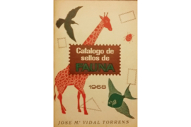 Gebruikt Postzegelcatalogus Thema Fauna Catalogo de sellos de Fauna 1968 Jose M. Vidal Torres