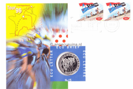 Nederland ECU015 ECU-brief 15 Tour de France '96 1996