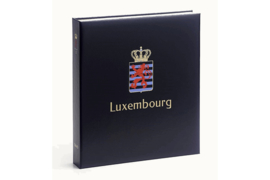 Hagelnieuw & Afgeprijsd! DAVO Luxe band postzegelalbum Luxemburg I INCL. LUXE CASSETTE