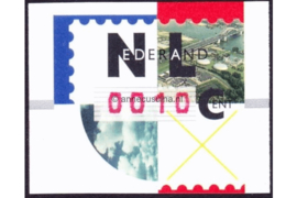 Nederland NVPH AU32 Postfris (10 cent) Nagler-strook, Voordrukzegel voor automaten 1997