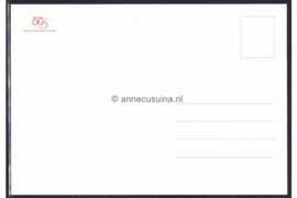 Nederland Ansichtkaart nr. 2 behorende bij NVPH 2751-D-18 Velletjes met drie zegels (Persoonlijke Postzegels) Velletje Oorlogsgravenstichting 65 jaar 2010