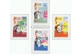 Nederlandse Antillen NVPH 953-956 Postfris 100 jaar Oranjevrouwen 1990
