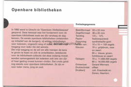 Nederland NVPH M88 (PZM88) Postfris Postzegelmapje Bibliotheekwerk 1991