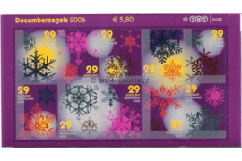 Nederland NVPH V2446-2455 Gestempeld (Half velletje!) Decemberzegels zelfklevend 2006