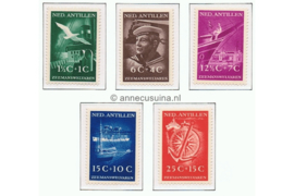 Nederlandse Antillen NVPH 239-243 Postfris Zeemanswelvaren 1952