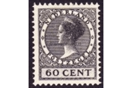 Nederland NVPH 198 Ongebruikt (60 cent) Koningin Wilhelmina Veth Met watermerk 1926-1939