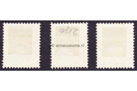 Nederland NVPH 136-138 Gestempeld FOTOLEVERING Tentoonstellingszegels Koningin Wilhelmina 1924