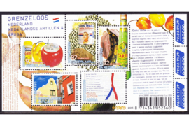 Nederland NVPH 2579 Postfris Blok Grenzeloos Nederland, Nederlandse Antillen & Aruba 2008