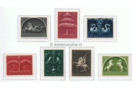 Nederland NVPH 405-411 Postfris Germaanse symbolen 1943-1944