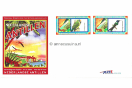 Nederlandse Antillen NVPH EPSS003-Versie 1 Onbeschreven 1e Dag-enveloppe Persoonlijke postzegels voor Cruiseschepen 2004