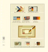 Hagelnieuw & Afgeprijsd! Lindner T-Blanco blad met 4 stroken (Lindner 802415P) (per 10 stuks)