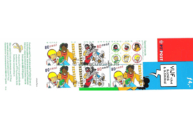 Nederland NVPH PB62 Postfris Postzegelboekje Vijf van Sjors en Sjimmie 2000