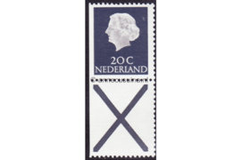 Nederland NVPH C37f Postfris links ongetand (20+X/grijs)