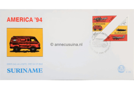 Republiek Suriname Zonnebloem E178 Onbeschreven 1e Dag-enveloppe U.P.A.E. America (zesde serie) 1994