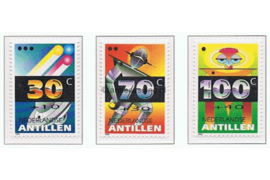 Nederlandse Antillen NVPH 1013-1015 Postfris Kinderzegels 1992