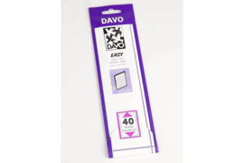 Hagelnieuw & Afgeprijsd! DAVO Easy stroken zwart Z40 (215 x 44) 18 stuks