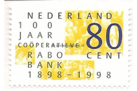 Nederland NVPH 1764 Postfris Rabobank 1998