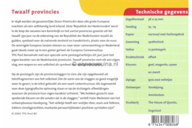 Nederland NVPH M268a+b (PZM268a+b) Postfris Postzegelmapje Twaalf Provincies: Provincievlaggen en volksliederen 2002