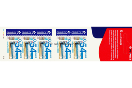 Nederland NVPH PB78 Gestempeld Postzegelboekje 5 voor Europa (2063), zelfklevend 2002