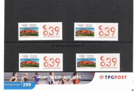 Nederland NVPH M299 (PZM299) Postfris Postzegelmapje Bedrijfspostzegel 2004