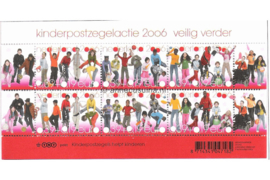 Nederland NVPH 2445 Gestempeld/CTO-Collect Club Blok Kinderzegels 2006