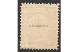 NVPH P18 Postfris (4 cent) Cijfer en waarde zwart 1894-1910